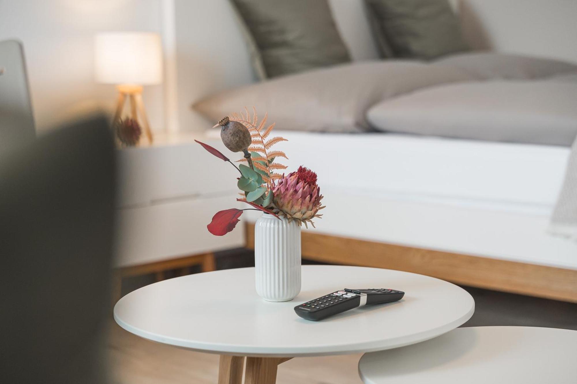 Wohlfuehl-Apartment I Zentral I Balkon I Kueche フェルバッハ エクステリア 写真