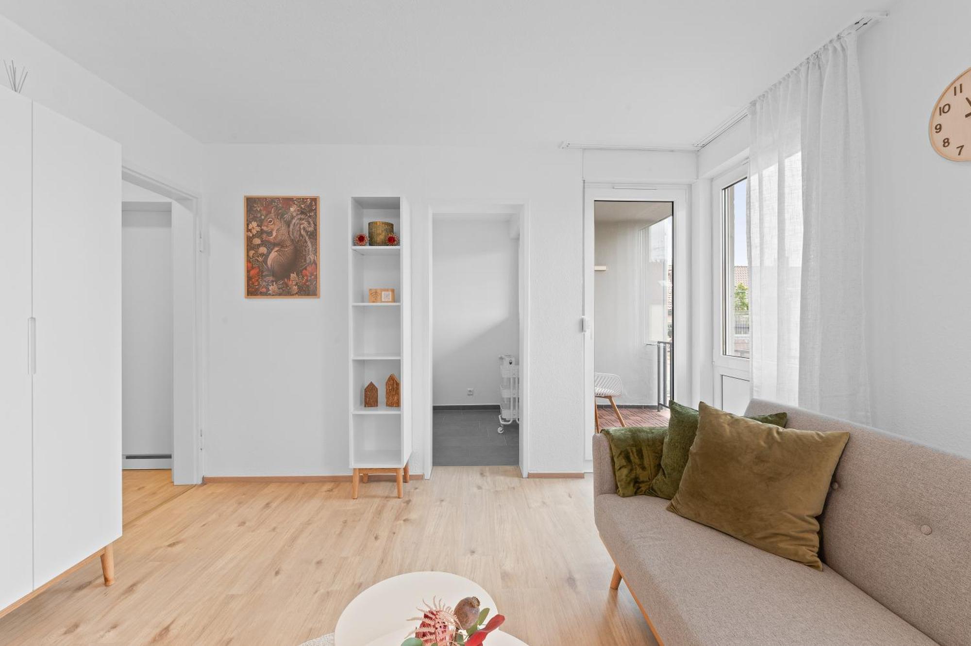 Wohlfuehl-Apartment I Zentral I Balkon I Kueche フェルバッハ エクステリア 写真