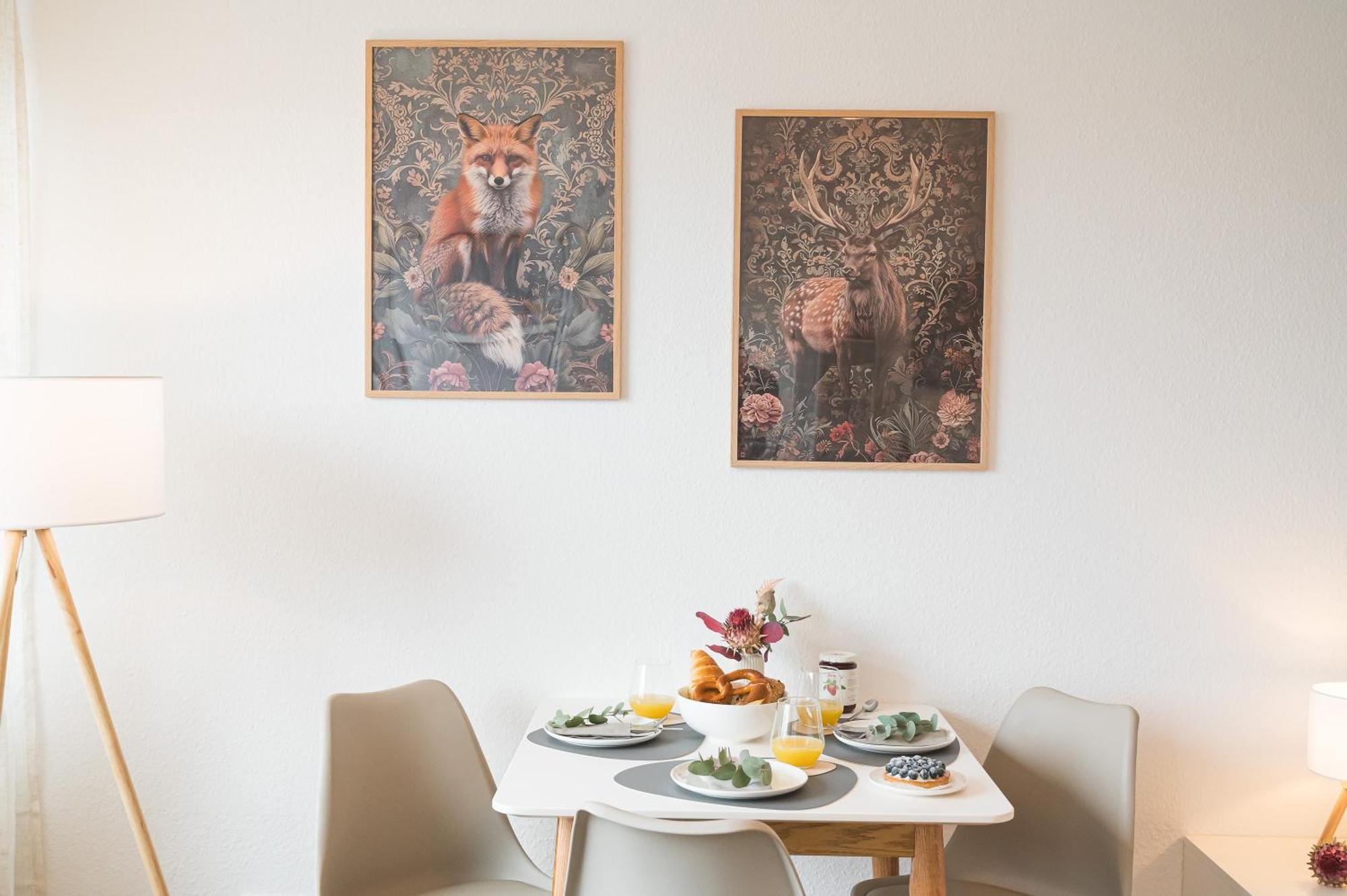 Wohlfuehl-Apartment I Zentral I Balkon I Kueche フェルバッハ エクステリア 写真
